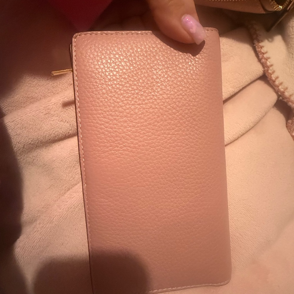 Coach Blush Pink Pebbled Leather Backpack with Matching Wallet - Picture 11 of 11